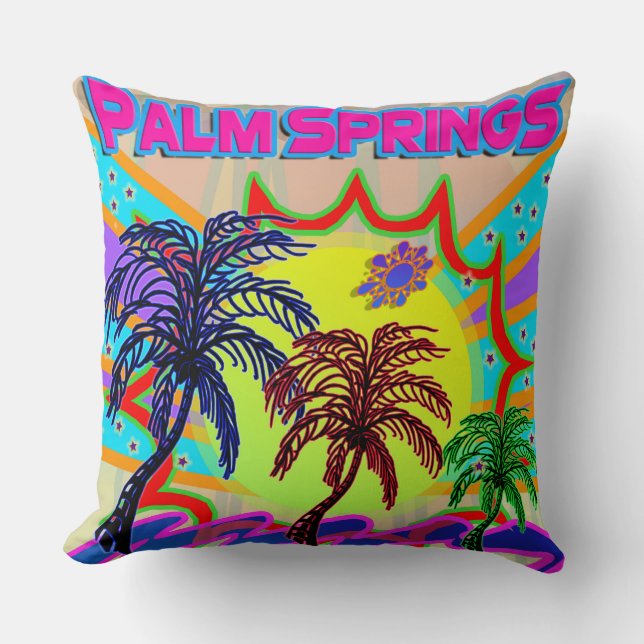 Coussin éternel Palm Springs (Recto)