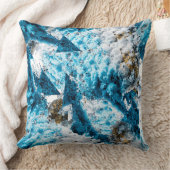 Coussin Ethereal Velocity: Geometric Cloud & Arrow Fusion (Couverture)