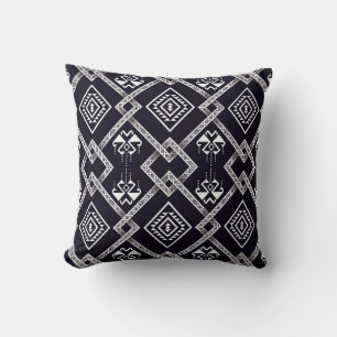 Coussin ethnique orientale, arrière - plan traditionnel sa