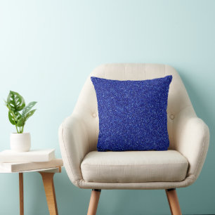 Coussin Étincelle bleue