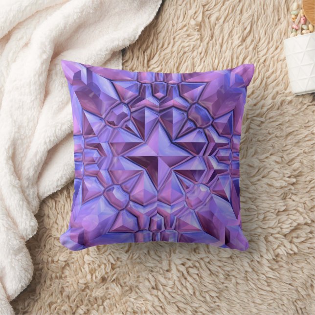 Coussin Étoile Abstraite (Couverture)