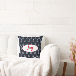 Coussin étoile blanche