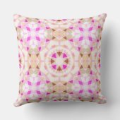 Coussin Étoile Brown rose vif Dopamine Décor Éclectique (Verso)