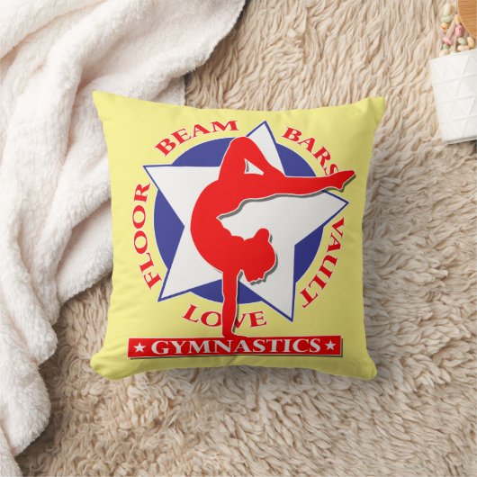 Coussin Étoile de gymnastique (Couverture)