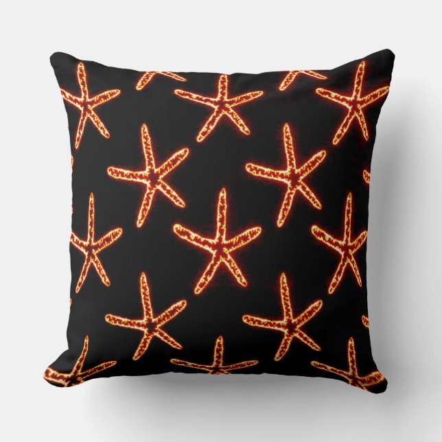 Coussin Étoile de mer corallienne (Recto)