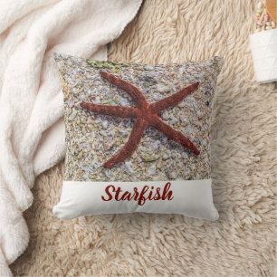 Coussin Étoile de mer Océan Vintage Plage Rétro Souvenir