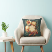 Coussin Étoile de Noël dorée à la cannelle (Chaise)