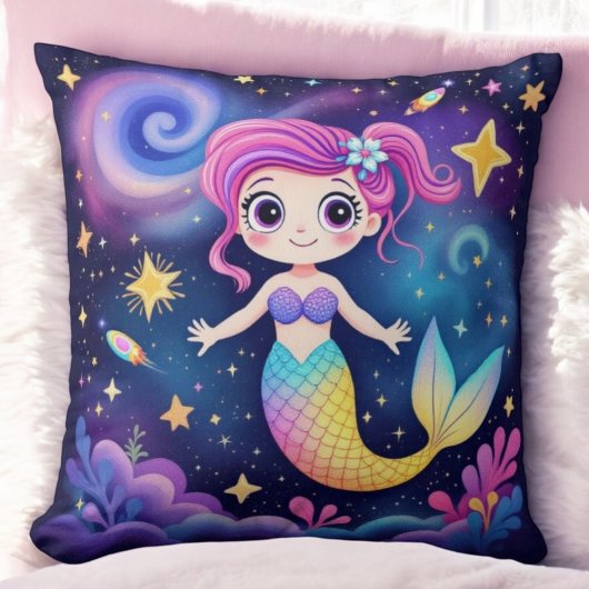 Coussin Étoile de sirène enchantée - stor toma