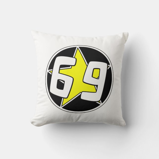 Coussin Étoile jaune 69 (Recto)