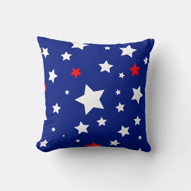 Coussin Étoile Patriotique (Recto)