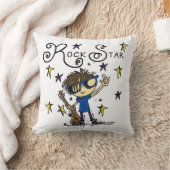 Coussin Étoile rock Brunette (Couverture)