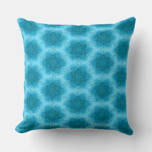 Coussin Étoiles bleu turquoise