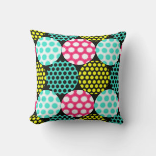 Coussin étoiles cerne un motif continu dans les pop multic