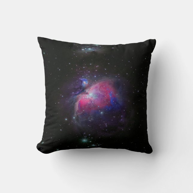 Coussin Étoiles colorées de galaxie de l'espace (Recto)