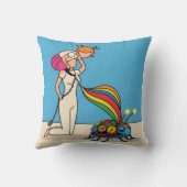 Coussin Étoiles de jalon mensuelles : Vous regarder grandi (Verso)