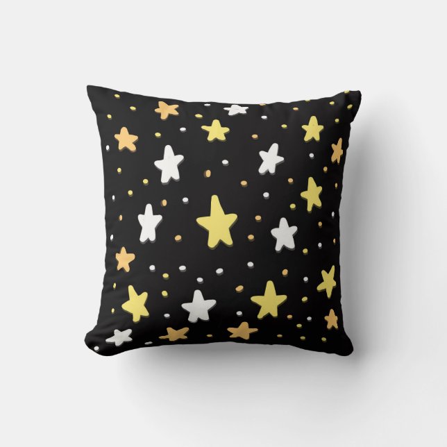Coussin Étoiles de maïs sucré (Recto)