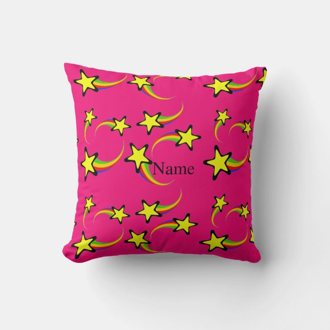 Coussin Etoiles de tir arc-en-ciel Thunder_Cove (Recto)