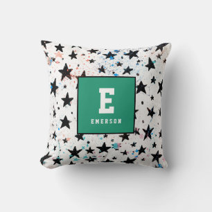 Coussin étoiles et espace plaisir astronomie motif