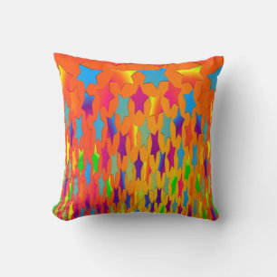 Coussin Étoiles tombantes Carré Jeu d'oreiller