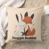 Coussin Étouffement Buddies Fox & Bunny | Amis animaux con (Couverture)