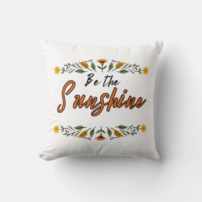 Coussin être le soleil (Recto)