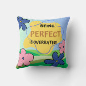 Coussin Être Parfait Est Surévalué (Verso)