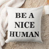 Coussin Être un être humain moderne simple (Couverture)