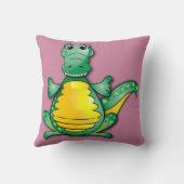 Coussin Étreinte de crocodile (Verso)