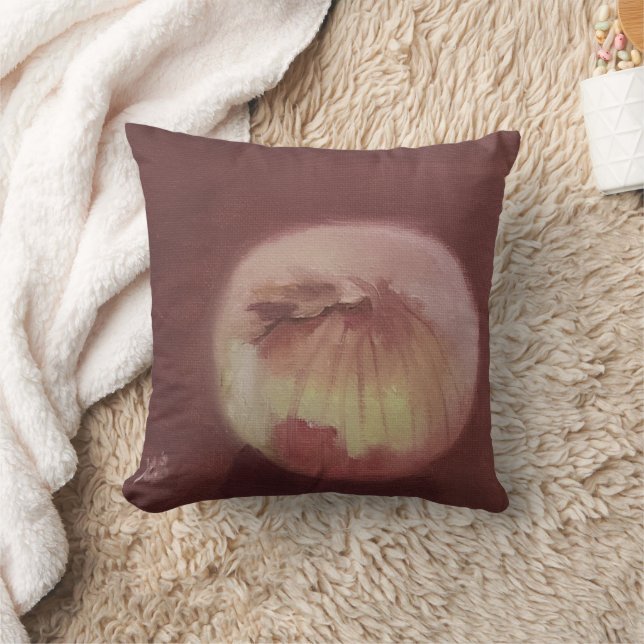 Coussin Étude sur l'oignon (Couverture)