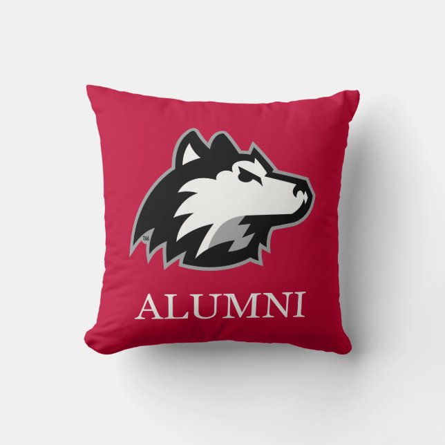 Coussin Étudiant de la NIU Huskies (Recto)