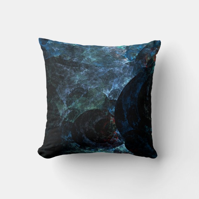 Coussin Étui abstrait Opale Bleue pour RAZR (Recto)