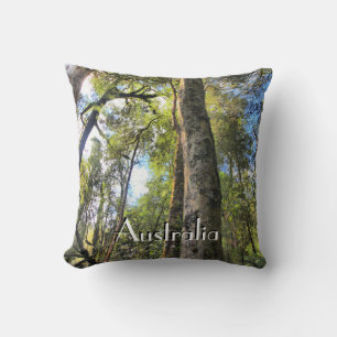 Coussin Eucalyptus gommiers de la forêt pluviale australie
