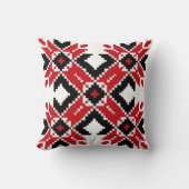 Coussin Europe de l'Est Motif, folklore traditionnel, folk (Recto)