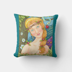 Coussin EVE Et Serpent Jardin D'Eden JETER PILLOW