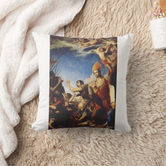 Coussin Évêque de Saint Januarius de Bénévent (Couverture)