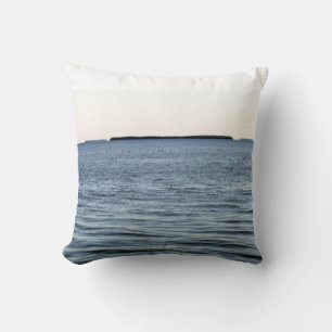 Coussin Everglades Blue Water Horizon Calme