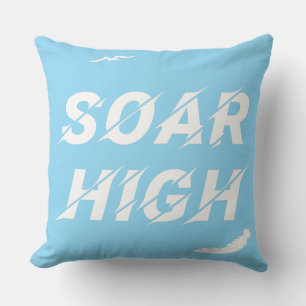 Coussin Évolue Auto-Motivation Aimer Affirme Positive