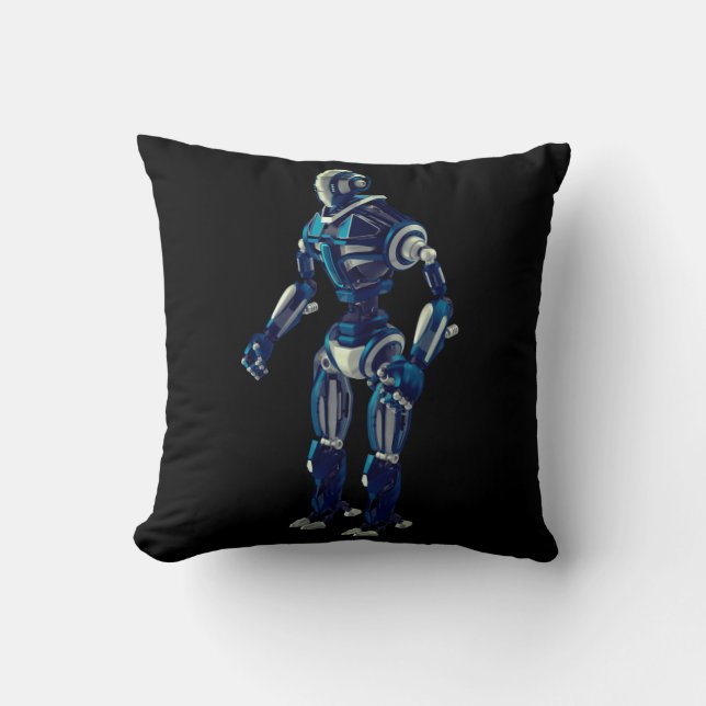Coussin Évolution Cyborg (Recto)