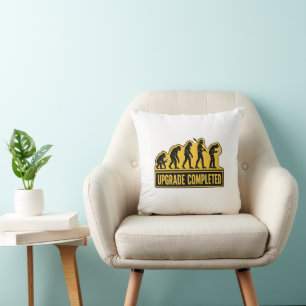Coussin Évolution drôle terminée mise à niveau