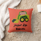 Coussin Excavateur Bobcat (Couverture)