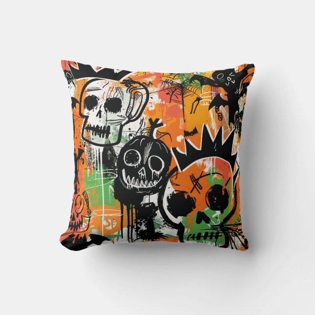 Coussin ExDesigner | Personnalisation | Halloween (Recto)