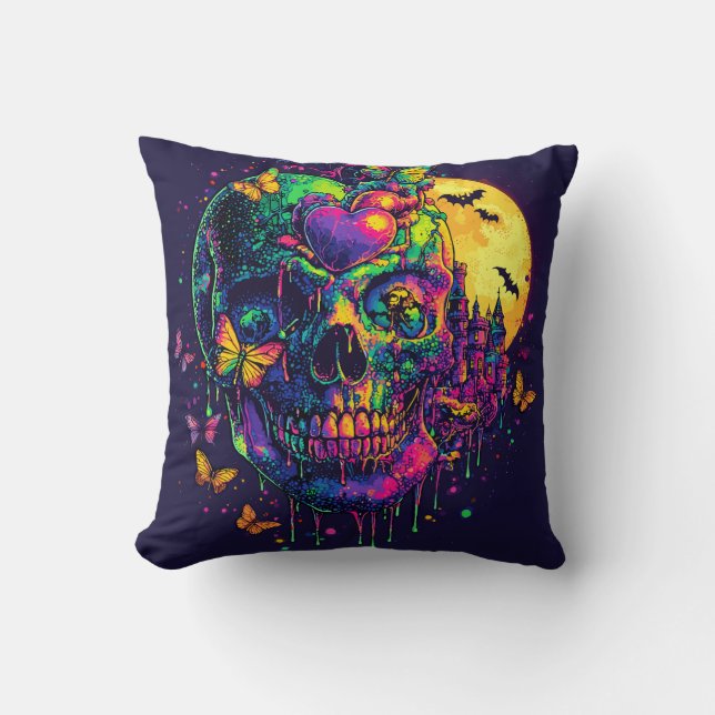 Coussin ExDesigner | Personnalisation | Halloween (Recto)