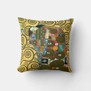 Coussin Exécution aka L'étreinte de Gustav Klimt