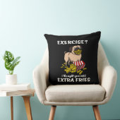 Coussin Exercice carlin Chien Je Pensais Que Vous Avez Dit (Chaise)