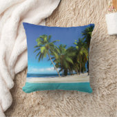 Coussin Exotic beach throw pillow (Couverture)