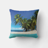 Coussin Exotic beach throw pillow (Verso)