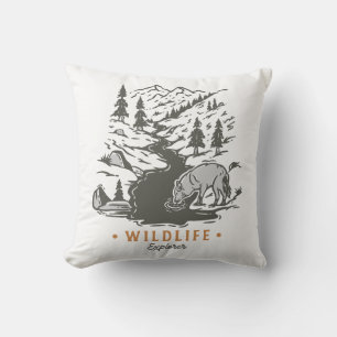 Coussin Explorateur de la faune