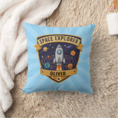 Coussin Explorateur de l'espace futur (Couverture)