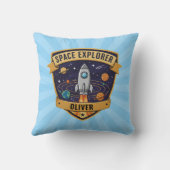 Coussin Explorateur de l'espace futur (Verso)