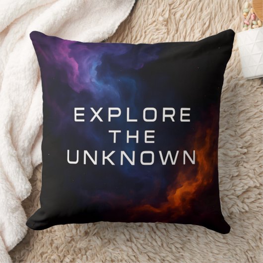 Coussin Explorer L'Inconnu (Couverture)